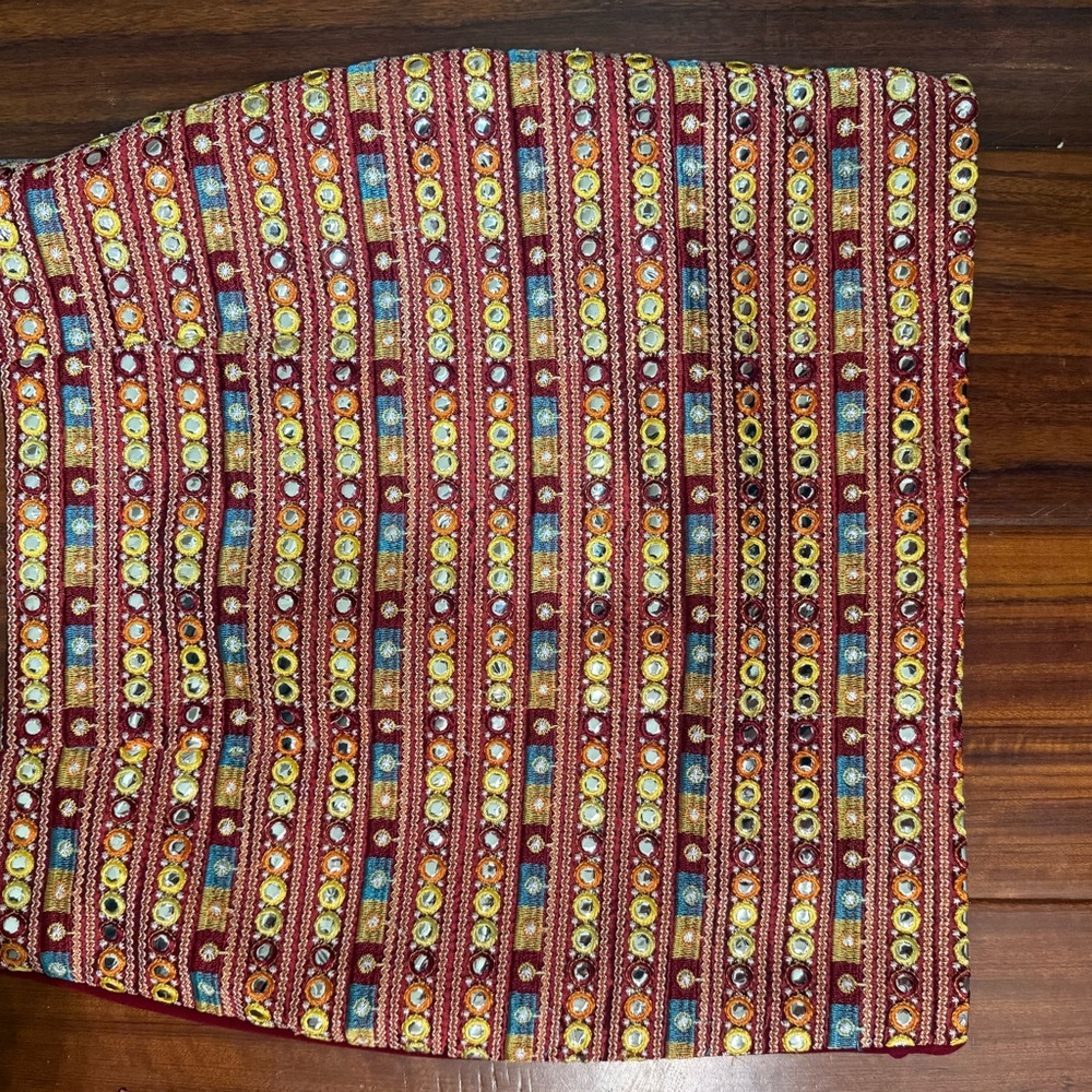 Multicolor Patterned Women's Skirt